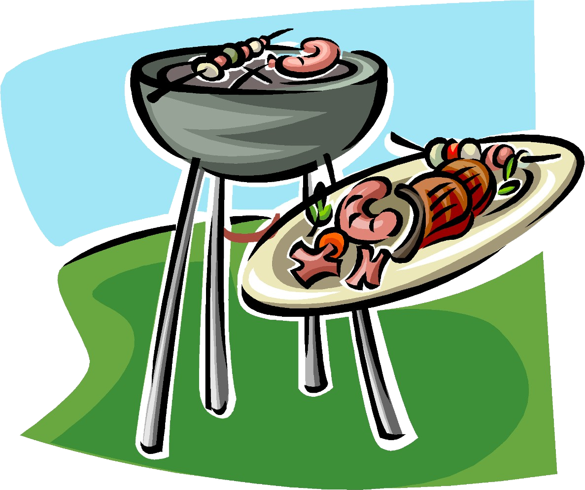 Cookout Charcoal Web - Barbecue Clipart (1187x993), Png Download