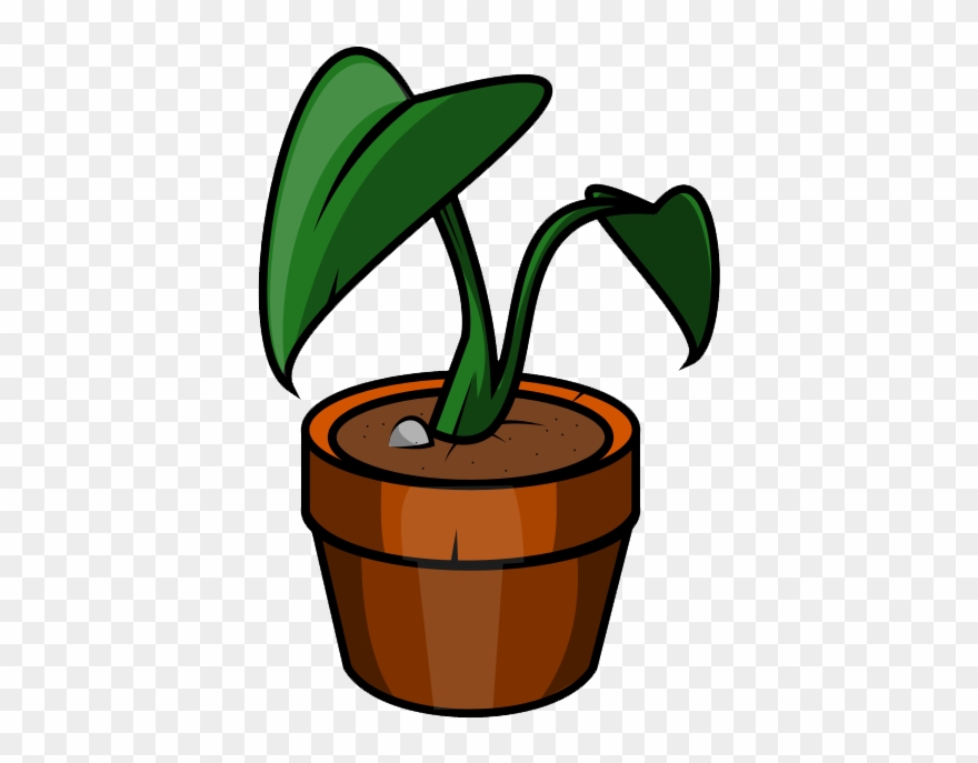 Pot Plant Clipart Pot Clip Art - Potted Plant Clip Art - Png Download