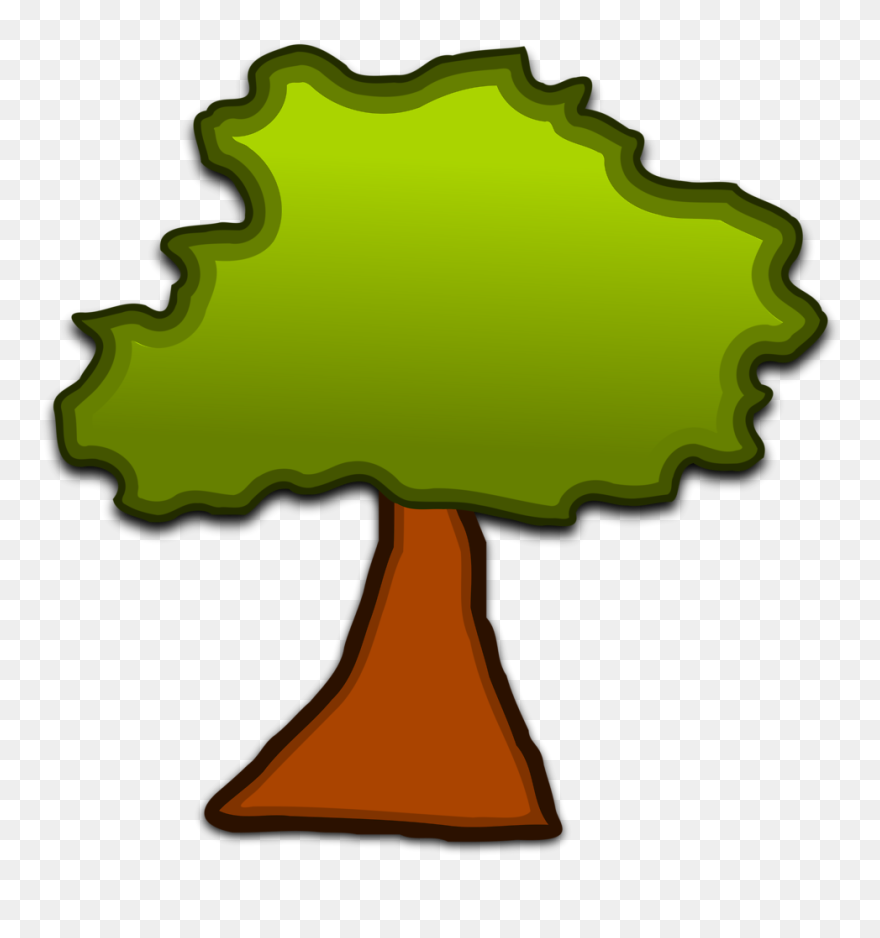 Clip Art Trees Free - Barking Up The Wrong Tree - Png Download