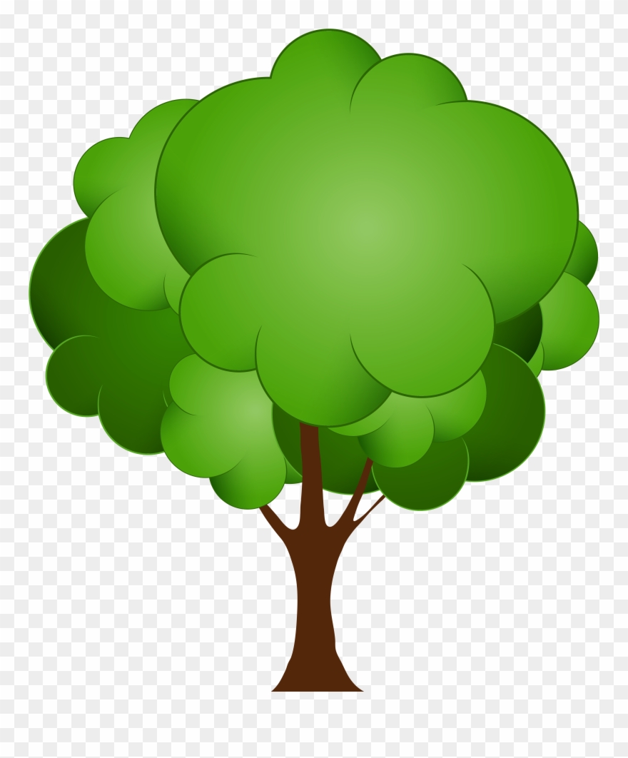 Graphic Library Library Green Png Clip Art Best Web - Clipart Picture Of Trees Transparent Png