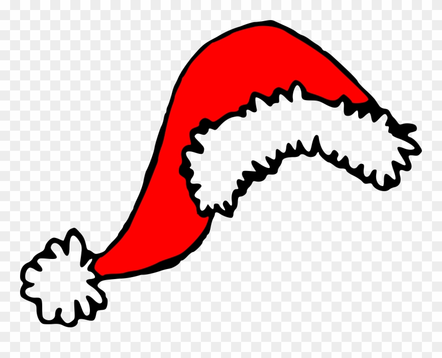 Santa Claus Hat Clipart Amp Look At Santa Claus Hat - Bonnet De Noel Dessin - Png Download