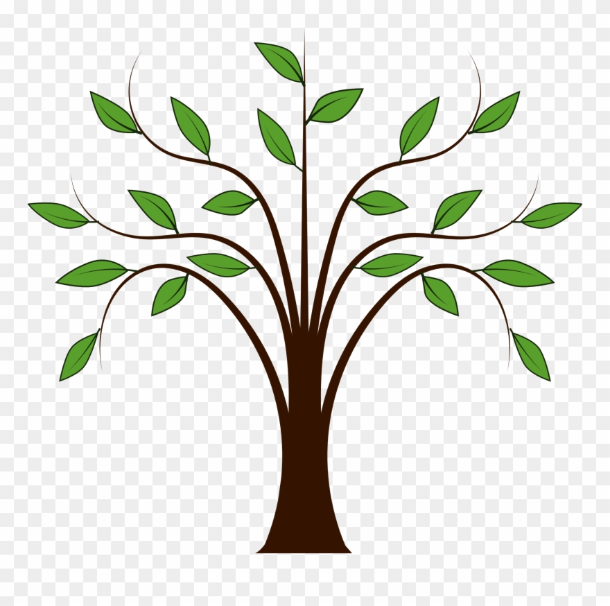 Tree Clipart Vector - Tree Clipart - Png Download