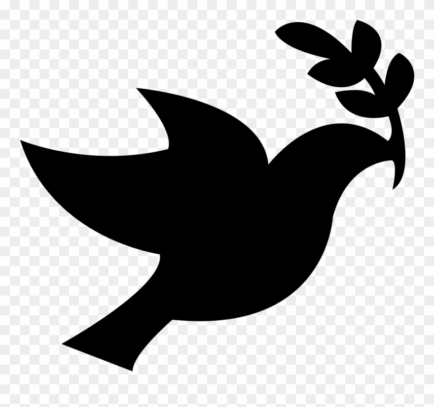 Christian - Dove - Clipart - Peace Dove Svg - Png Download