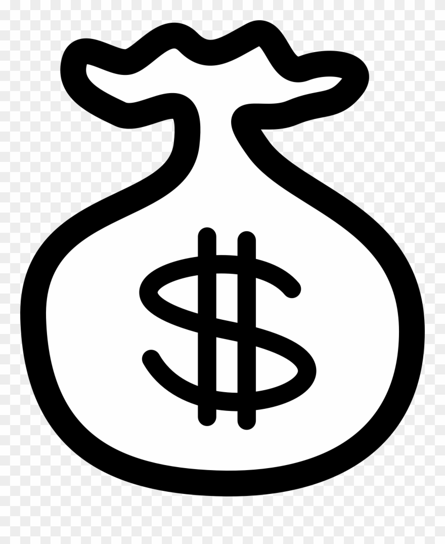 Adobe Illustrator Clip Art - Money Bag Clipart - Png Download
