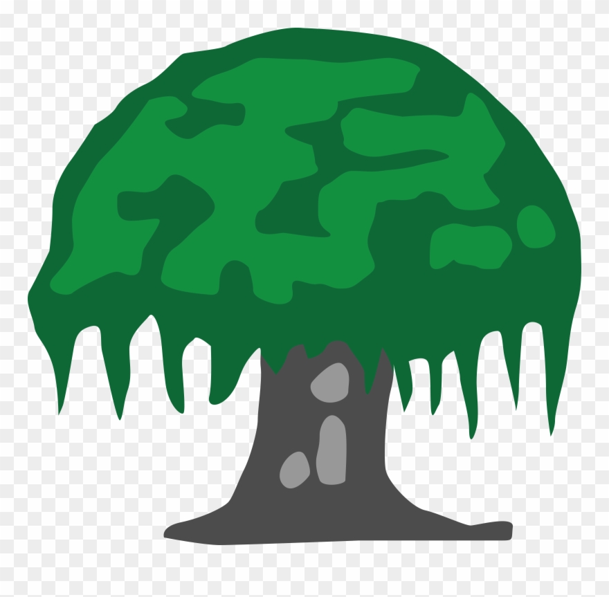 Drawing The Great Banyan Tree Pencil - Clip Art Of Banyan Tree - Png Download