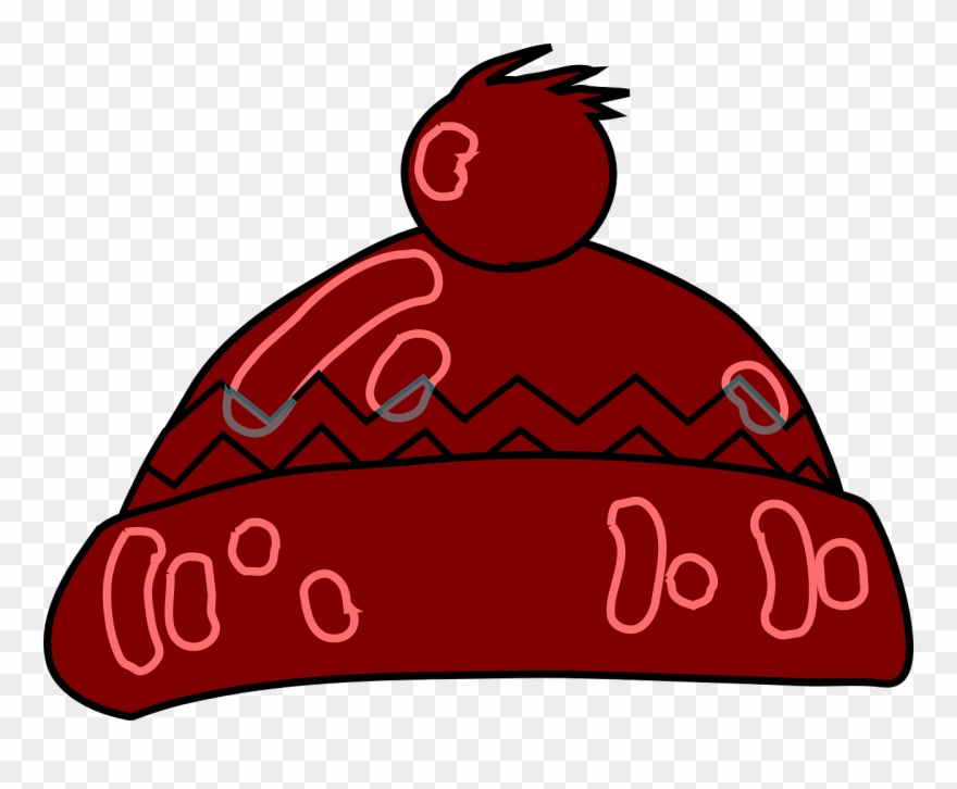 Best Winter Clip Art Free Hd Images - Red Winter Hat Clip Art - Png Download