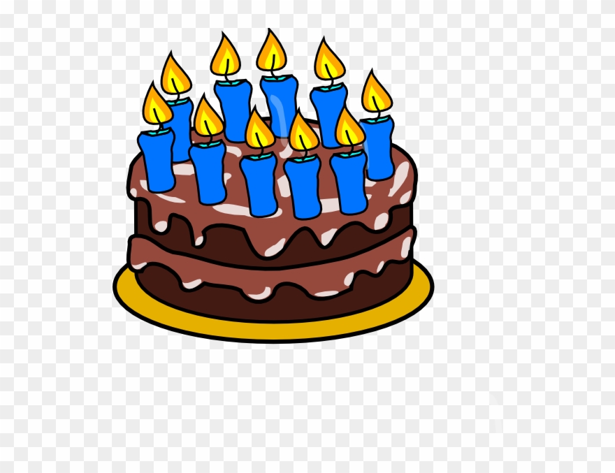 Birthday Clip Art Free Downloads - Clipart Birthday Cake Transparent Background - Png Download