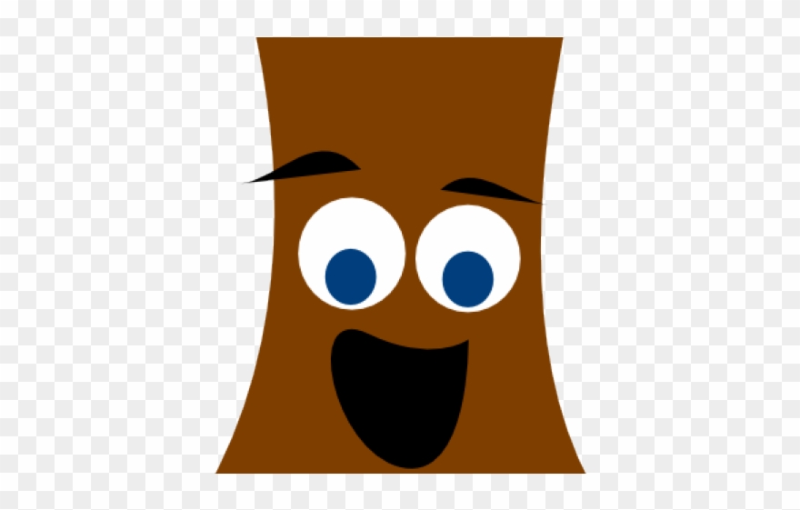 Stump Clipart Tree Trunk - Clip Art Tree Trunk - Png Download