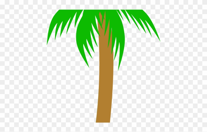 Tree Clipart Clipart Pom Tree - Palm Tree - Png Download