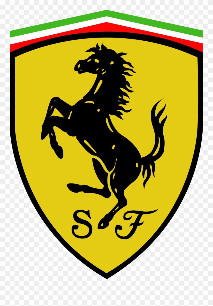 6 Photos Of Ferrari Logo Vector - Scuderia Ferrari Clipart