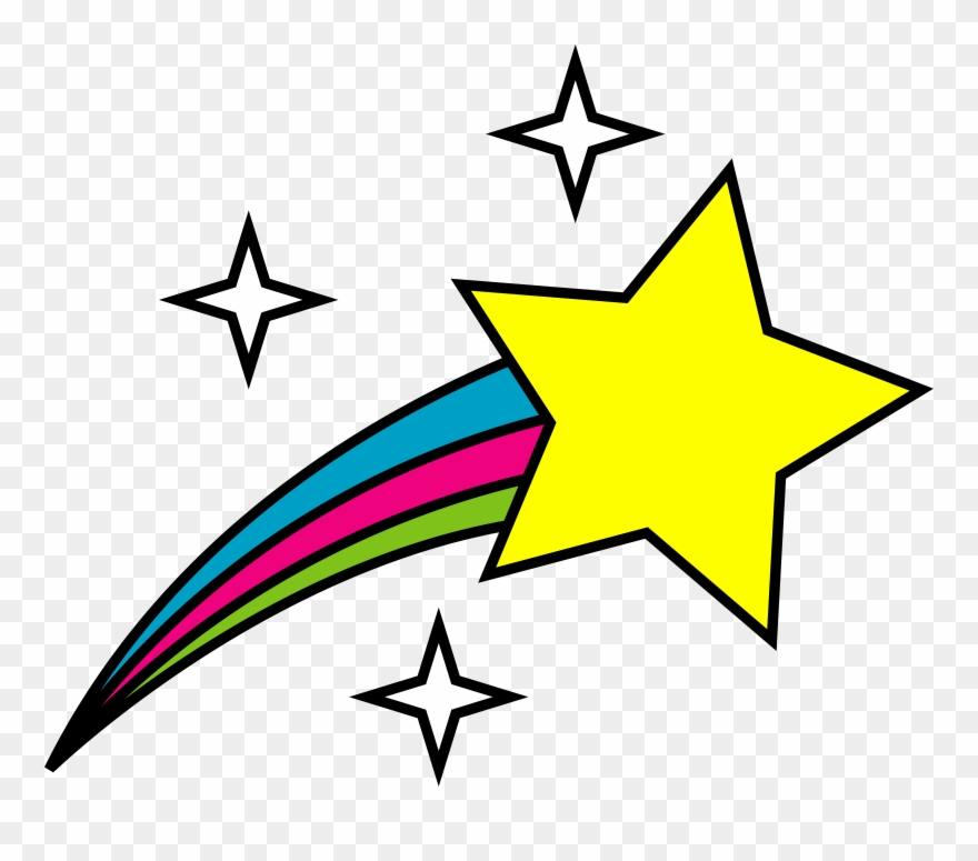 Clip Art Star Of Life - Shooting Star Clipart - Png Download