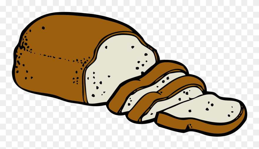 Free Food Clipart - Bread Clip Art - Png Download