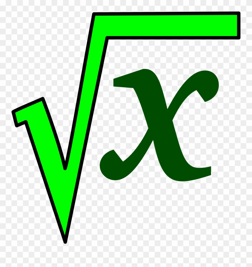 Ascii Drawing Cute - Square Root Clipart - Png Download