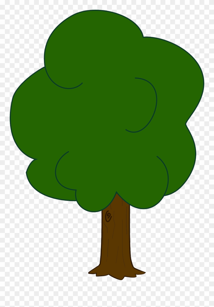Vector - Oak Tree Clip Art - Png Download