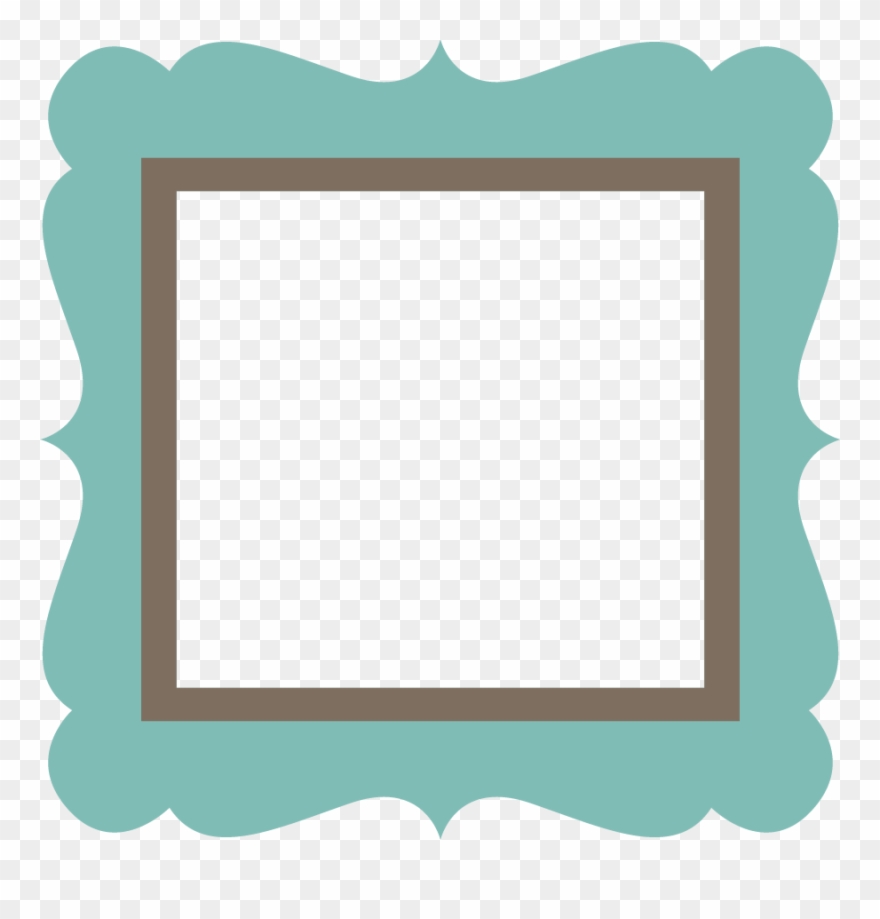 Free Palm Tree Clip Thanksgiving Clip Art Black And - Cute Picture Frame Clipart - Png Download