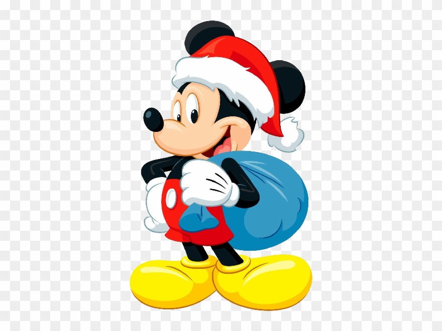Mickey Mouse Xmas Clip Art Images - Mickey Mouse Christmas - Png Download