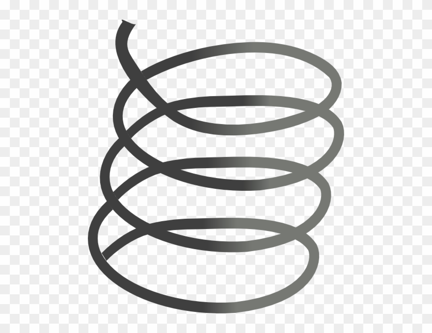 Coil Spring Graphics Clipart - Metal Spring Clip Art Png Transparent Png