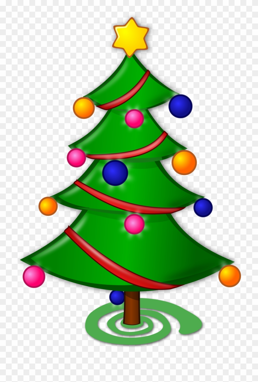 Free To Use Public Domain Christmas Tree Clip Art - Article On Christmas Day For Class 3 - Png Download