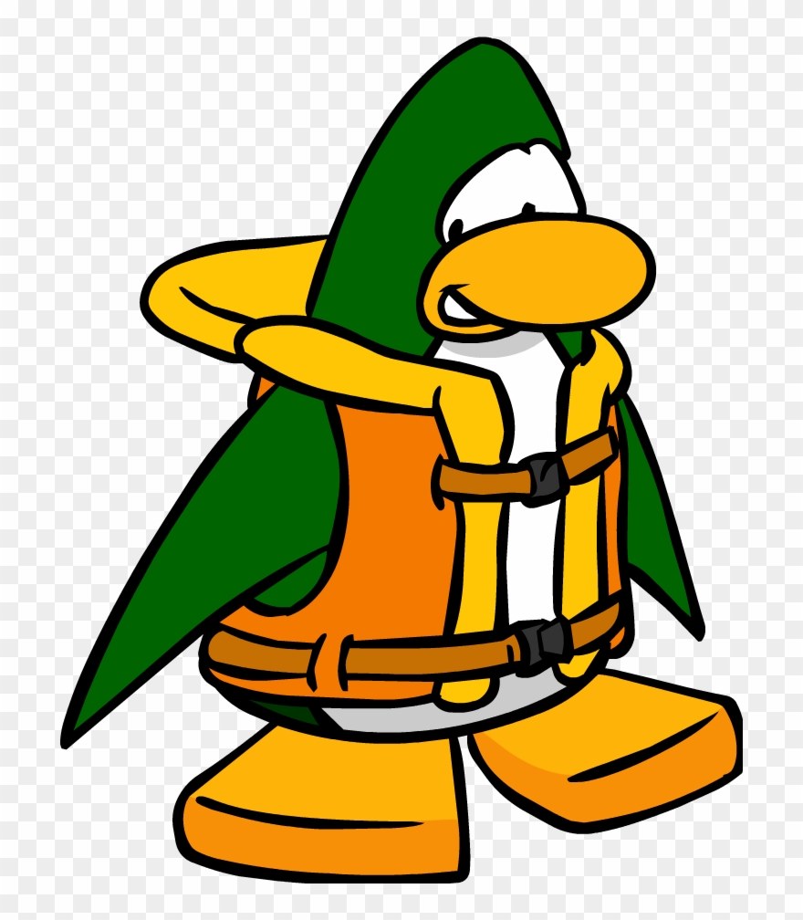 Cartoon - Club Penguin Old Style Clipart
