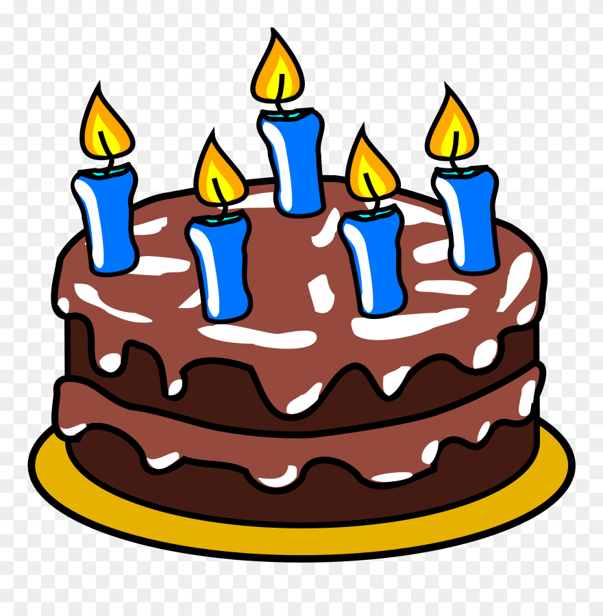 Clipart Info - Birthday Cake Clip Art - Png Download