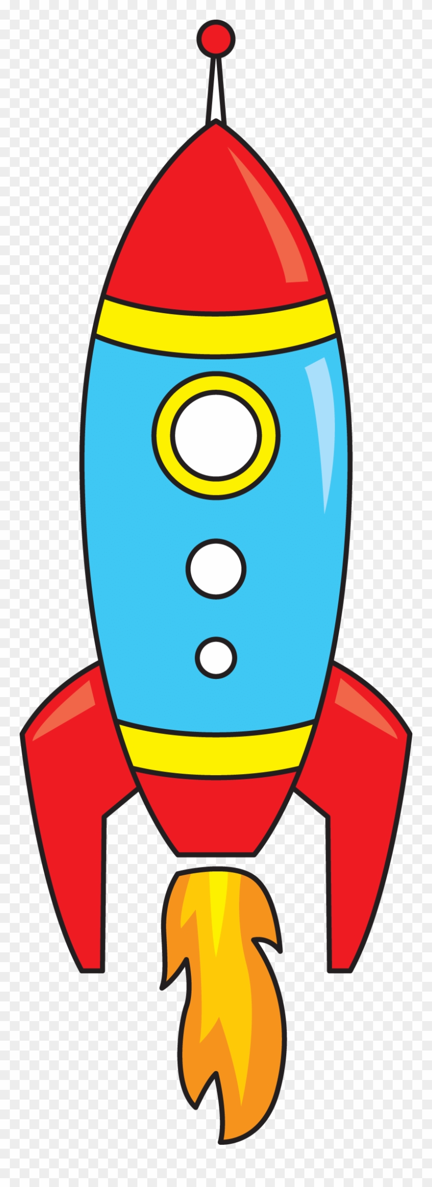 Space Clipart Clipartaz Free Clipart Collection - Space Rocket Clip Art - Png Download