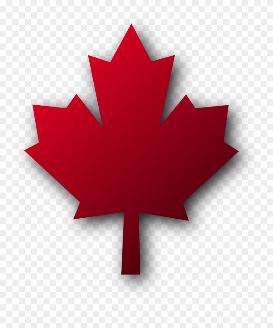 Maple Leaf Clipart Black And White - Maple Leaf - Png Download