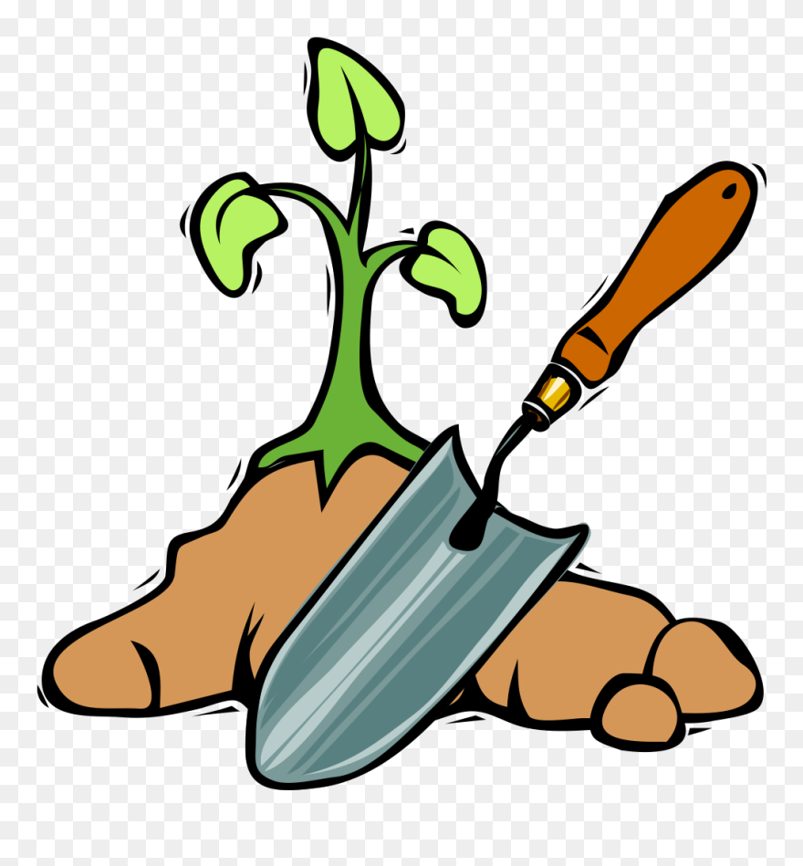 Dig Clipart Tree Planting - Clipart Gardening Tools - Png Download