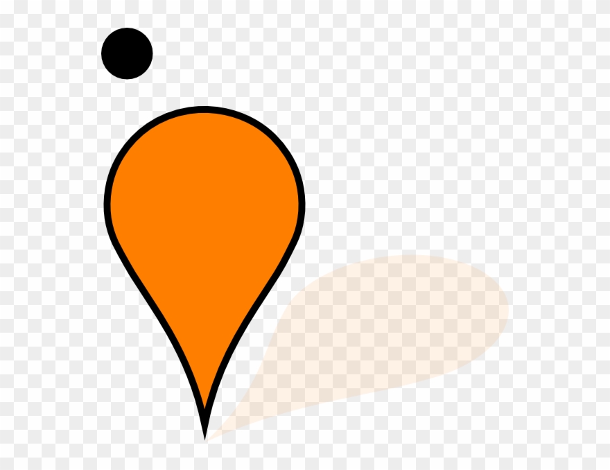 Maps Orange Clipart