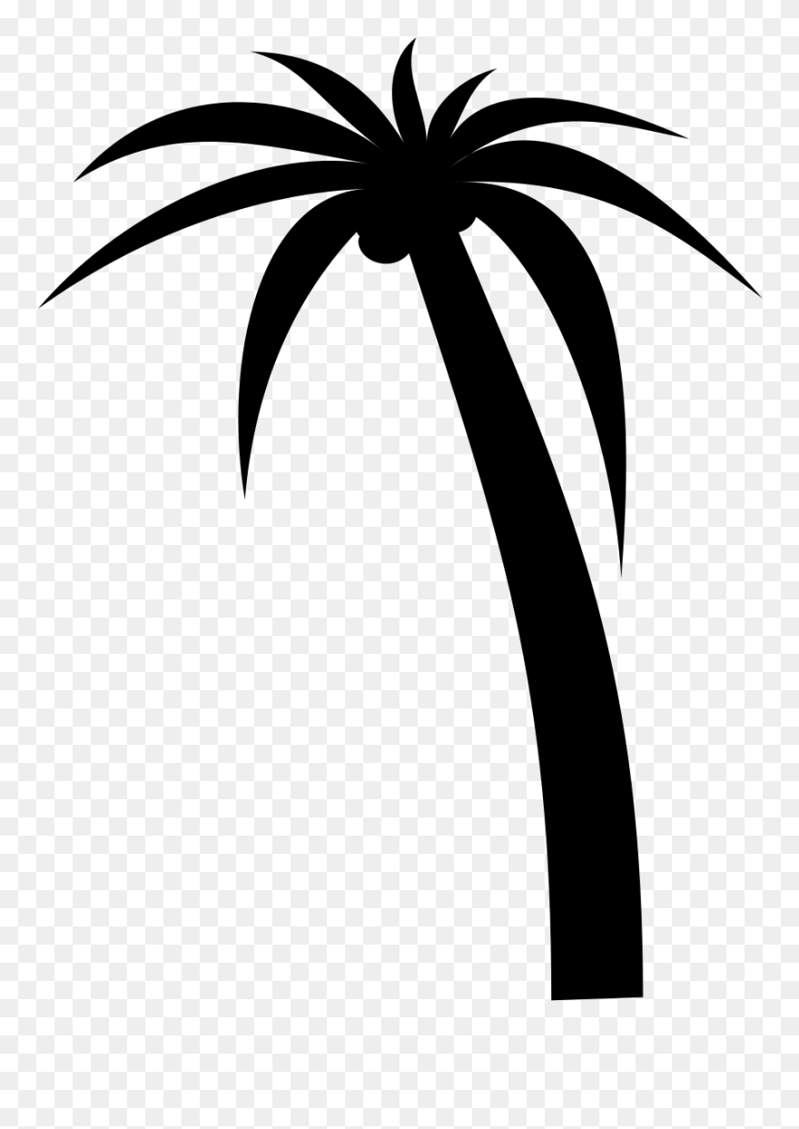 Palm Tree Clip Art - Png Download