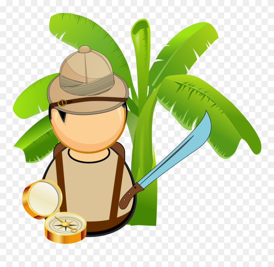 Jungle Computer Icons Tropical Rainforest Download - Math Trail Contest Clip Arts - Png Download