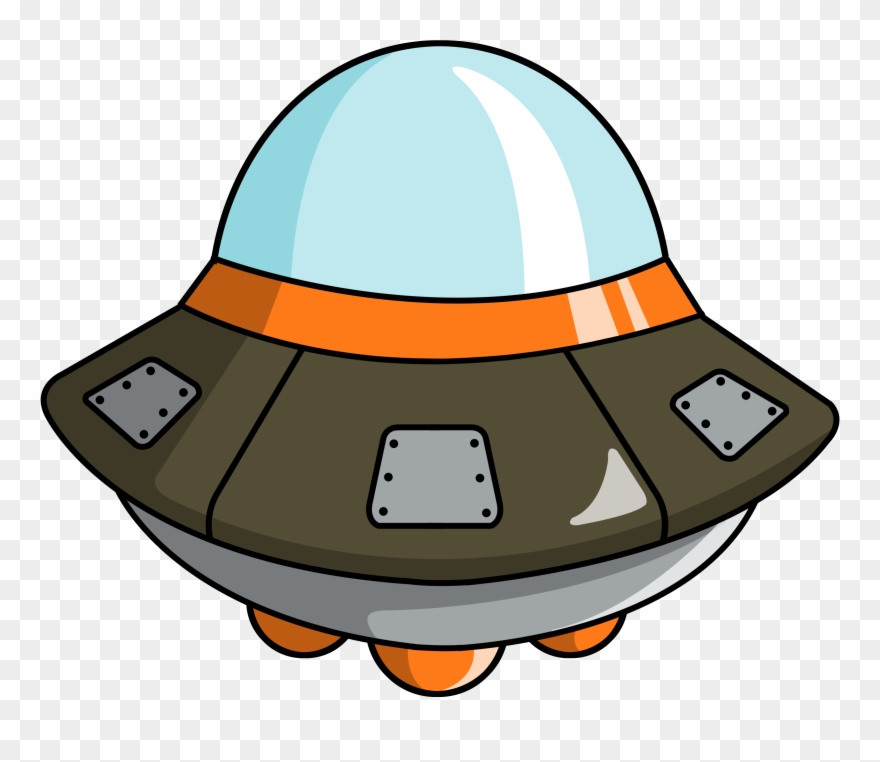 Free To Use Public Domain Flying Saucer Clip Art - Alien Spaceship Cartoon Png Transparent Png