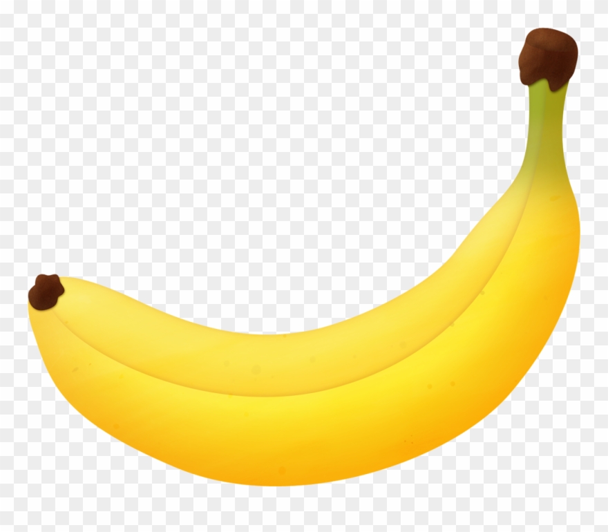 Clipart Banana Realistic - Clip Art Banana Png Transparent Png