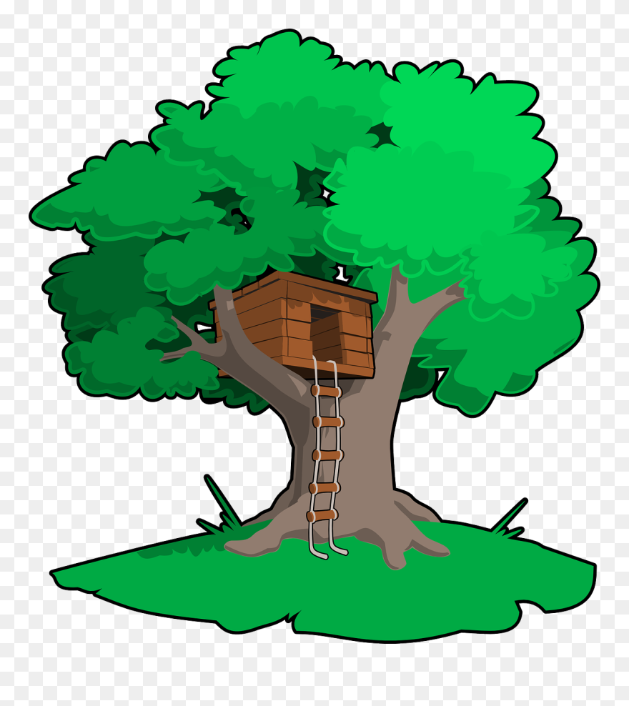 32 - Tree House Clipart - Png Download