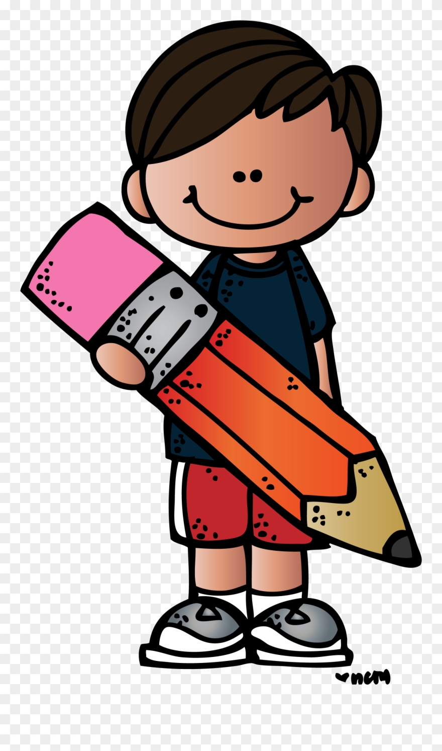 A Page's Has Free Clipart Links Directory - Melonheadz Niños - Png Download