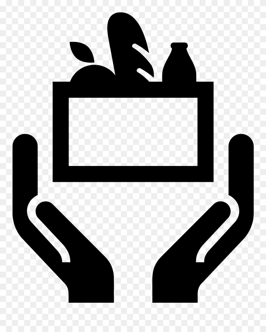 Food Pantry Distribution Clipart Collection - Food Bank Icon - Png Download