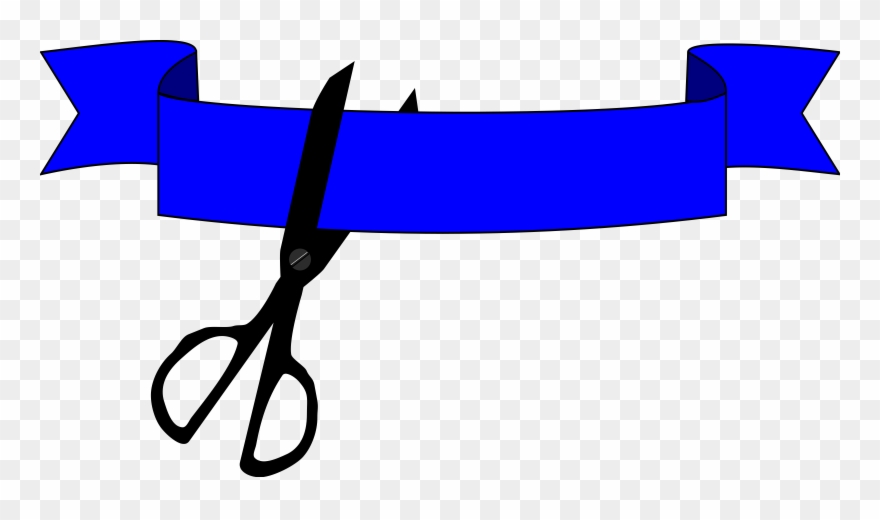 Cutting Cliparts - Ribbon Cutting Ceremony Clipart - Png Download