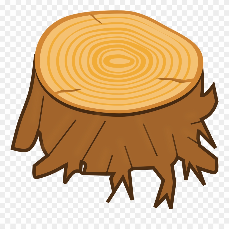 Clipart - Tree Stump - Tree Stump Clipart Png Transparent Png