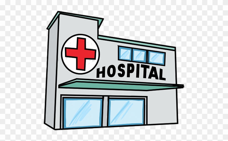 Pictures Of A Hospital - Clip Art Of Hospital - Png Download