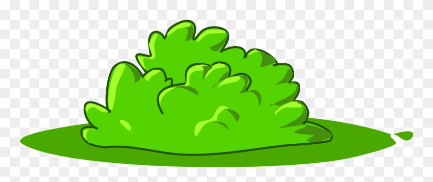 Clip Art Royalty Free Stock Bushes Tree Free On Dumielauxepices - Bush Cartoon - Png Download