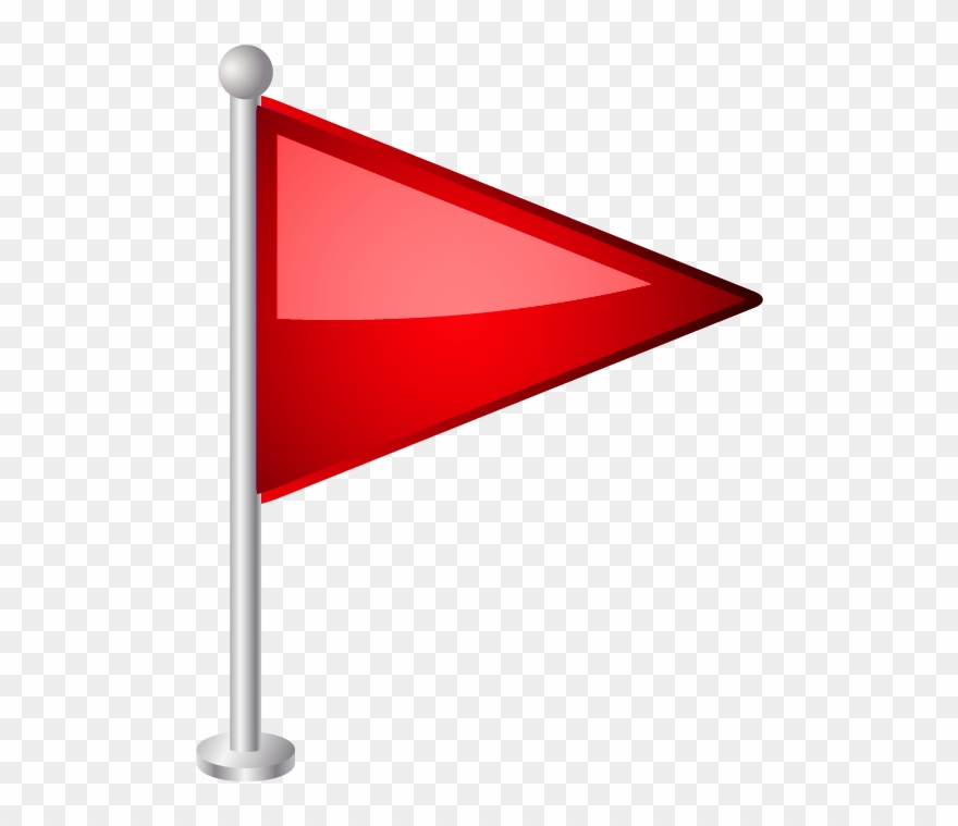 Red Flag Clip Art - Red Flag Clip Art Png Transparent Png
