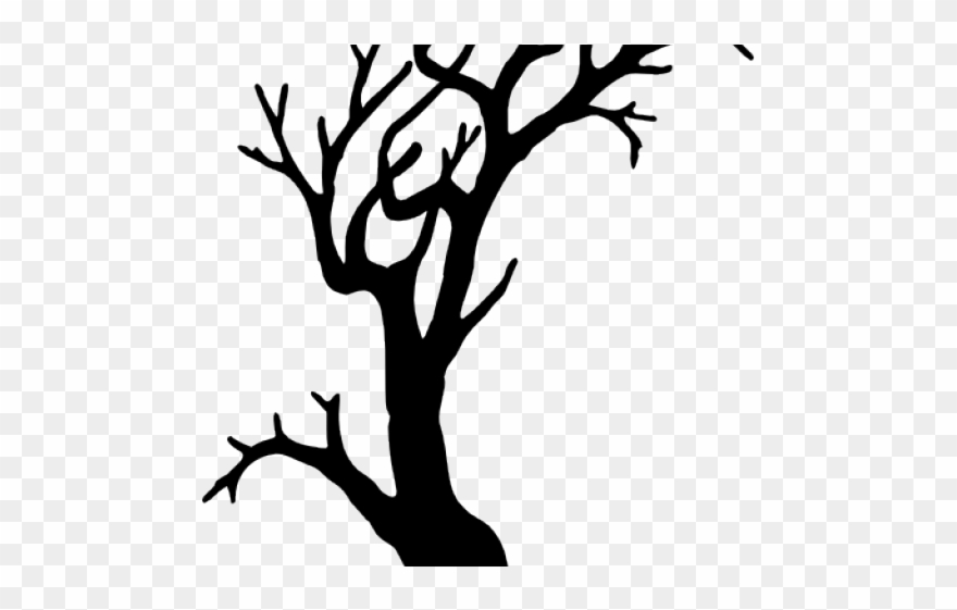 Banner Freeuse Download Free On Dumielauxepices Net - Halloween Tree Silhouette Png Clipart