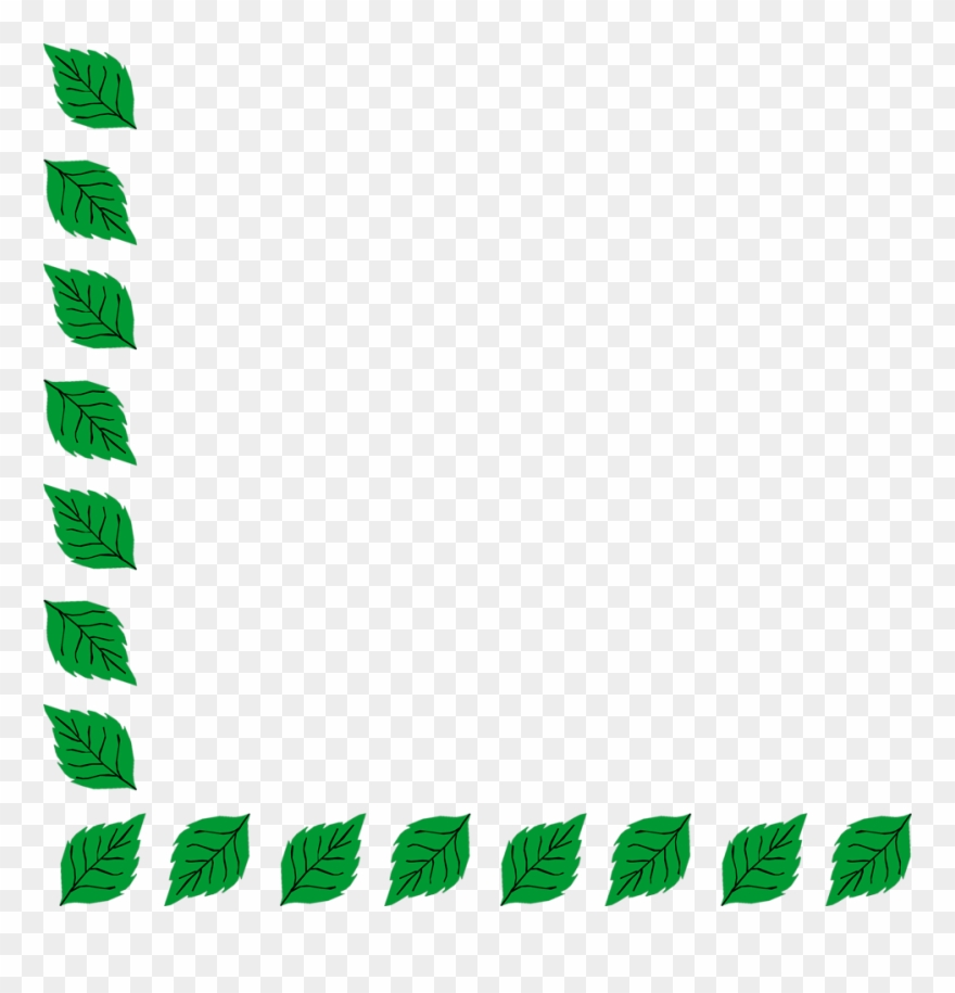 Green Leaves Clipart Clip Art Green - Clip Art - Png Download