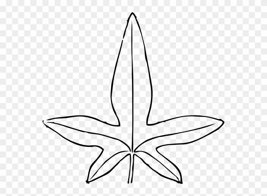 Clipart Transparent Stock Clip Art Black And White - Leaves Clip Art - Png Download