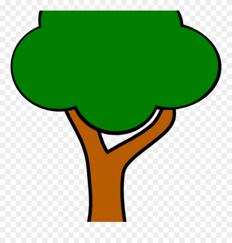 Apple Tree Clipart Apple Tree Clip Art At Clker Vector - Clipart Apple Tree Without Apples - Png Download
