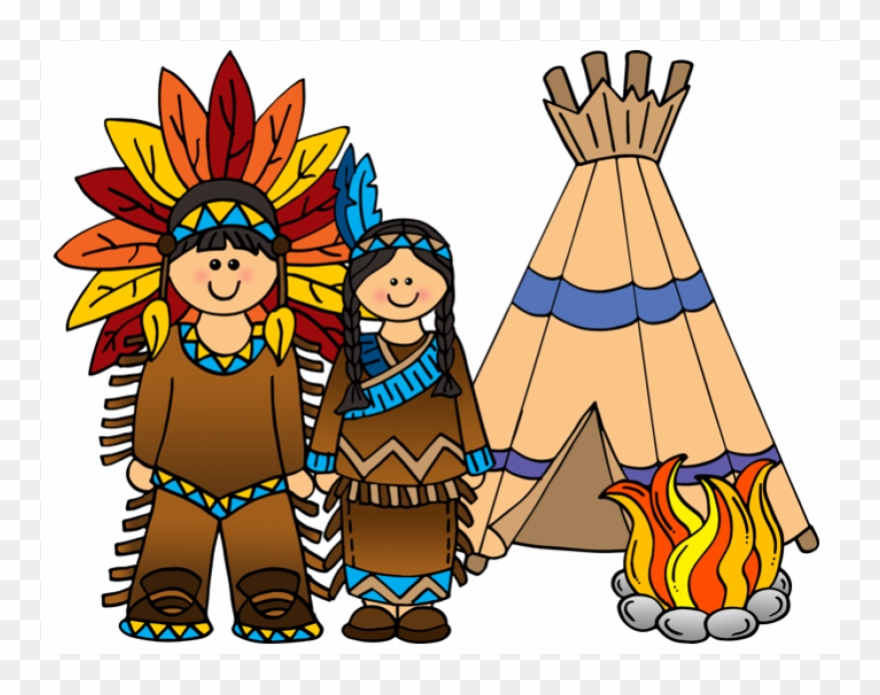 Native American Clip Art Tumundografico - Native American Indians Clipart - Png Download