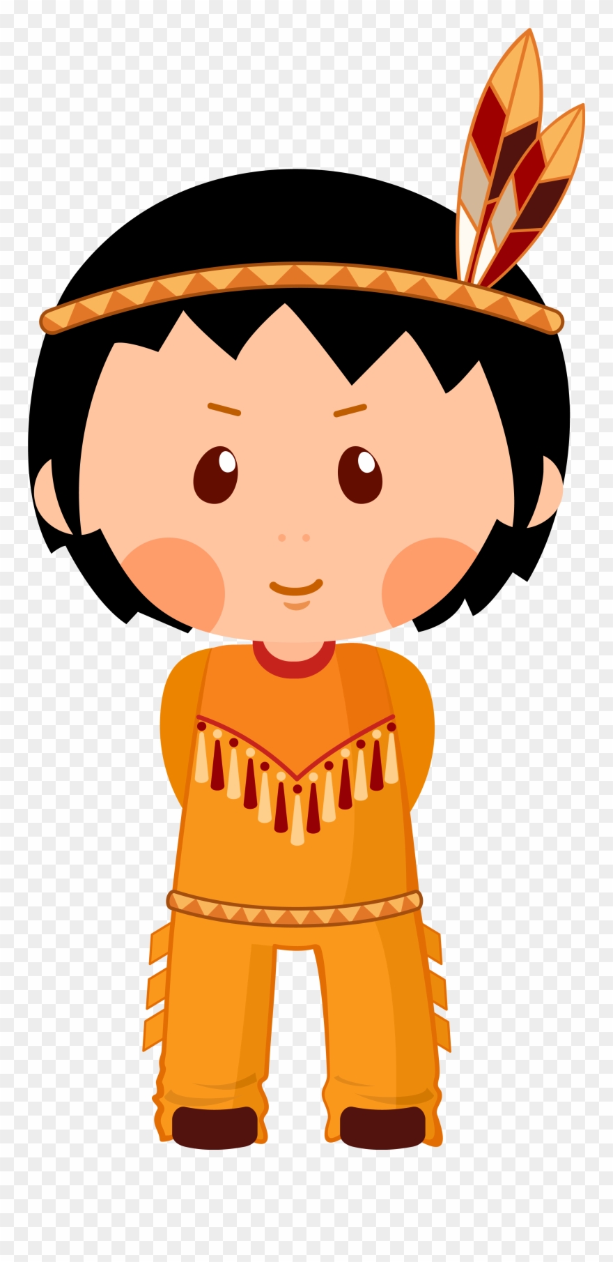 Native American Boy Clipar Png Imageu200b Gallery Yopriceville - Native American Boy Cartoon Transparent Png
