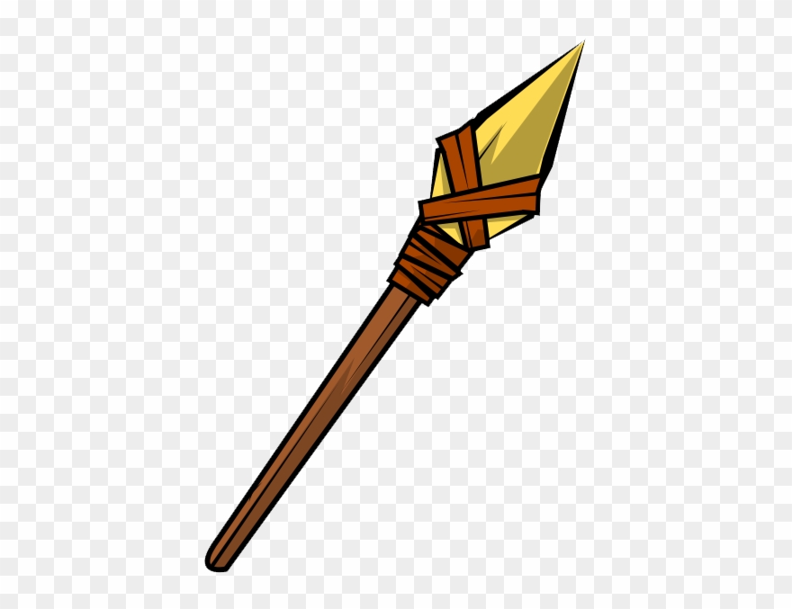 Spear Clipart - Stone Age Spear Clipart - Png Download