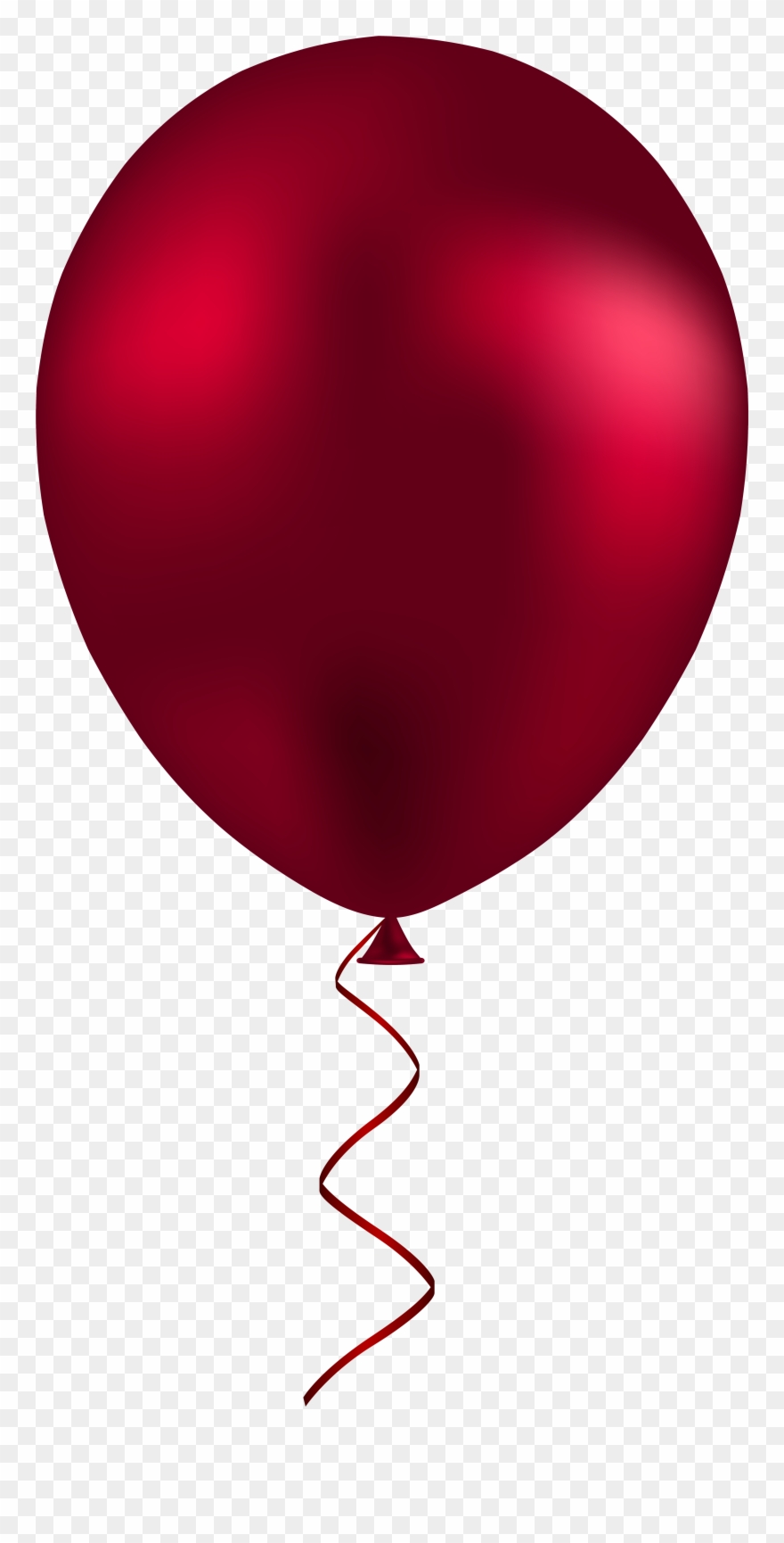 Red Balloon Png Clip Art - Transparent Red Balloon Png