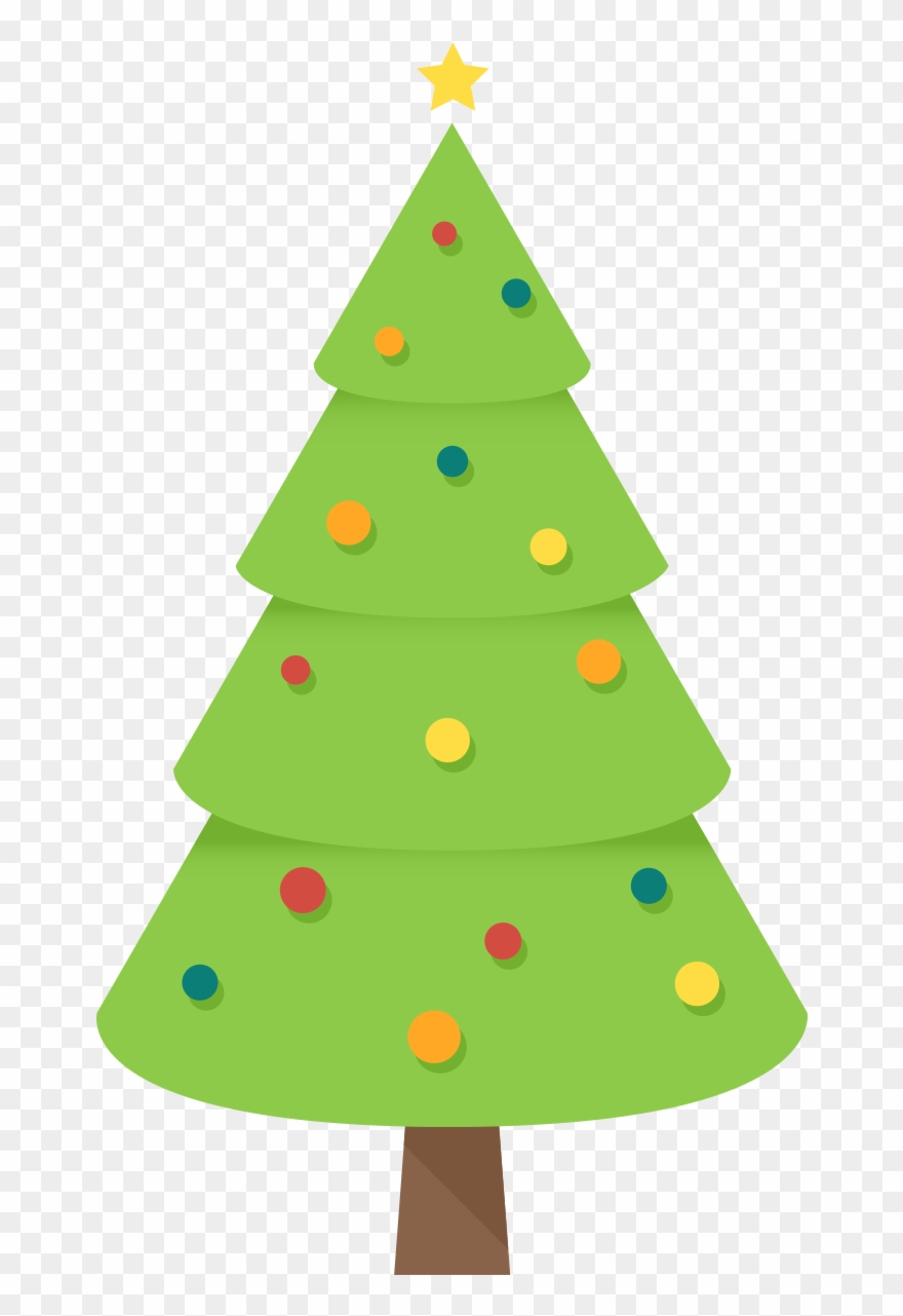 Christmas Tree Clipart Free Clip Art Images Freeclipart - Simple Christmas Tree Clipart - Png Download