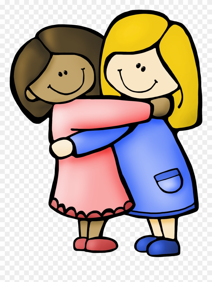 Whimsy Workshop Teaching Communication - Clipart Of Best Friends - Png Download